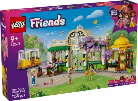 Klocki Friends 42671 Zielona kawiarnia i kwiaciarnia LEGO Klocki Friends 42671 Zielona kawiarnia i kwiaciarnia LEGO