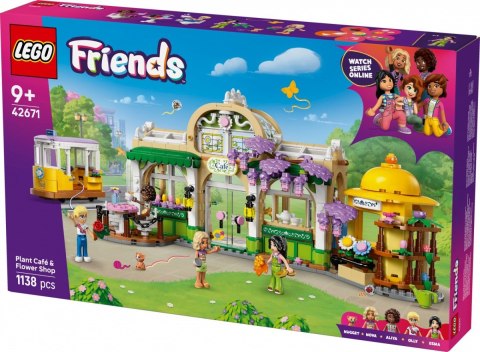 Klocki Friends 42671 Zielona kawiarnia i kwiaciarnia LEGO Klocki Friends 42671 Zielona kawiarnia i kwiaciarnia LEGO