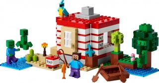 Klocki Minecraft 21275 Dom TNT w dżungli LEGO
