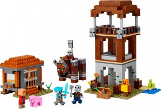 Klocki Minecraft 21278 Kryjówka rozbójników i dewastatorów LEGO