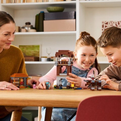 Klocki Minecraft 21278 Kryjówka rozbójników i dewastatorów LEGO Klocki Minecraft 21278 Kryjówka rozbójników i dewastatorów LEGO