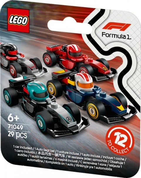 Klocki Minifigures 71049 Kolekcjonerski bolid F1 (display 36 sztuk) LEGO Klocki Minifigures 71049 Kolekcjonerski bolid F1 (display 36 sztuk) LEGO