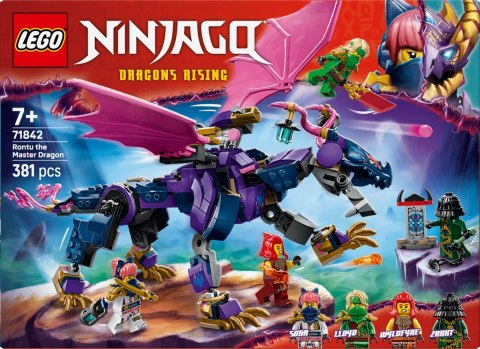 Klocki Ninjago 71842 Smoczy mistrz Rontu LEGO