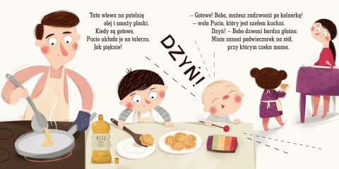 Książeczka Pucio zostaje kucharzem, czyli o radości z jedzenia Nasza księgarnia Książeczka Pucio zostaje kucharzem, czyli o radości z jedzenia Nasza księgarnia