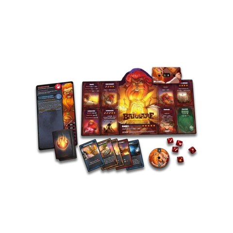 Gra Dice Throne Starcie 1 Barbarzyńca vs. Księżycowa Elfka Lucky Duck Games Gra Dice Throne Starcie 1 Barbarzyńca vs. Księżycowa Elfka Lucky Duck Games