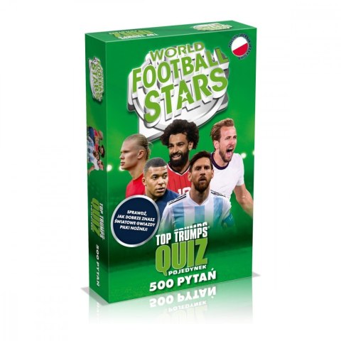 Gra Quiz Box World Football Stars Winning Moves