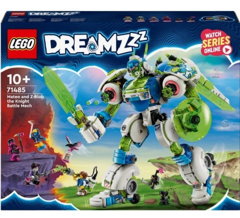 Klocki DREAMZzz 71485 Mech-rycerz Mateo i Z-Blob LEGO Klocki DREAMZzz 71485 Mech-rycerz Mateo i Z-Blob LEGO