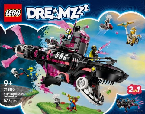 Klocki DREAMZzz 71500 Koszmarny Rekinokręt podwodny LEGO Klocki DREAMZzz 71500 Koszmarny Rekinokręt podwodny LEGO