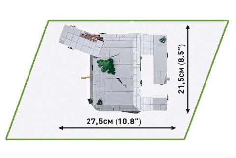 Klocki German Bunker Regelbau 667 642 klocki Cobi Klocki
