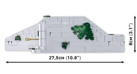 Klocki German Bunker Regelbau 667 642 klocki Cobi Klocki