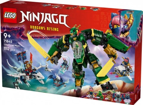 Klocki Ninjago 71845 Odrzutowy mech Lloyda LEGO Klocki Ninjago 71845 Odrzutowy mech Lloyda LEGO