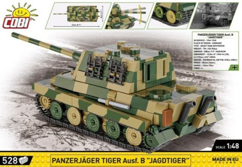 Klocki Panzerjager Tiger Ausf.B Jagdtiger Cobi Klocki Klocki Panzerjager Tiger Ausf.B Jagdtiger Cobi Klocki