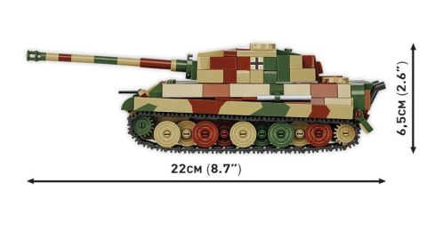 Klocki Pz.Kpfw. VI B Tiger II Konigstiger Cobi Klocki Klocki Pz.Kpfw. VI B Tiger II Konigstiger Cobi Klocki