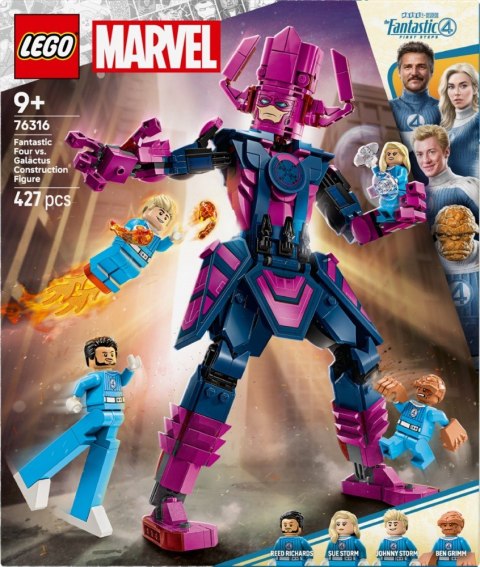 Klocki Super Heroes 76316 Figurka Fantastycznej Czwórki kontra Galactus LEGO Klocki Super Heroes 76316 Figurka Fantastycznej Czwórki kontra Galactus LEGO