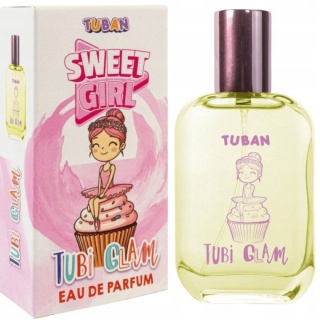 Bezpieczne perfumy dla dziewczynek - Tubi Glam Sweet Girl - Tuban - 3 lata +