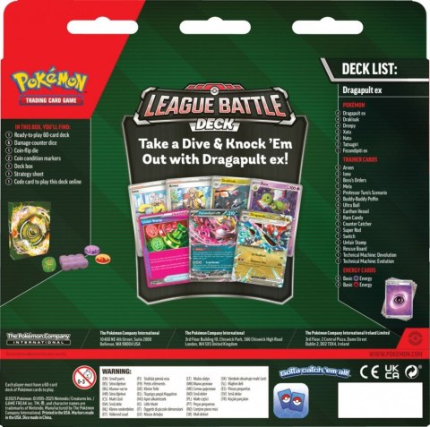 Zestaw League Battle Deck - Dragapult ex Pokemon TCG Zestaw League Battle Deck - Dragapult ex Pokemon TCG