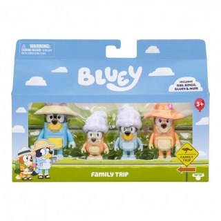 Zestaw figurek Bluey Rodzinna wycieczka Tm Toys