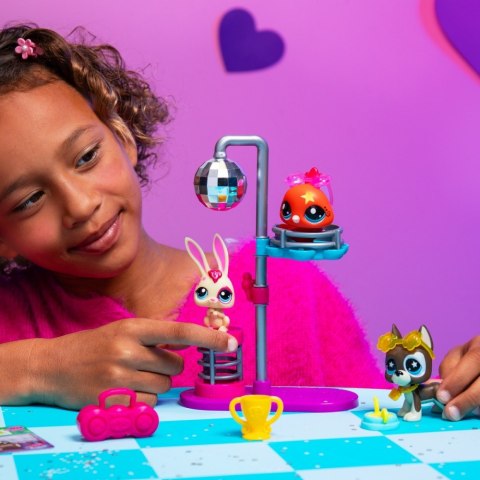 Zestaw figurek Littlest Pet Shop G7 S3 Disco z 3 figurkami Tm Toys