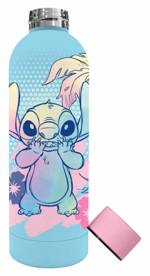 Bidon ze stali nierdzewnej z nadrukiem 3D 500ml Stitch Kids Euroswan