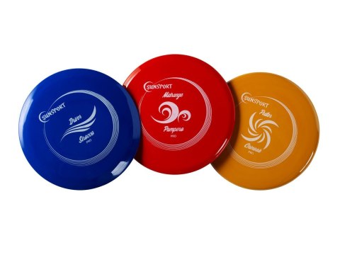 Gra DiscGolf set Pro, Putter,Mid Range&Drivet Plastik Tactic