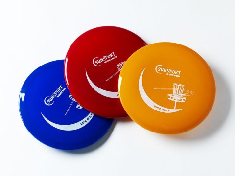 Gra DiscGolf set Pro, Putter,Mid Range&Drivet Plastik Tactic