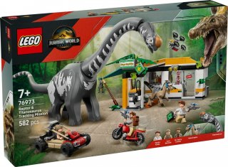 Klocki Jurassic World 76973 Na tropie tytanozaura i raptora LEGO