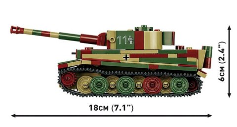 Klocki Pz.Kpfw. VI Tiger Ausf.E Cobi Klocki