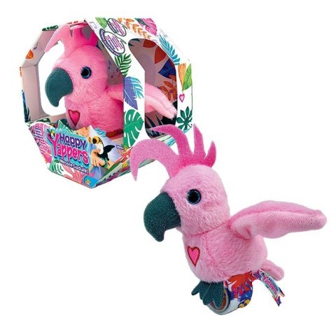 Maskotka interaktywna Happy Yappers Wesołe gadułki - Kakadu Cobi