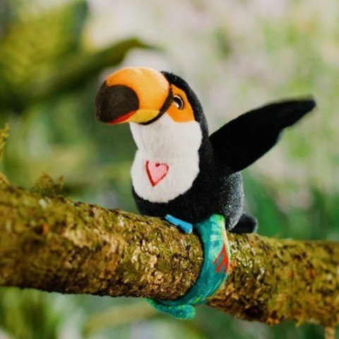 Maskotka interaktywna Happy Yappers Wesołe gadułki - Tukan Cobi