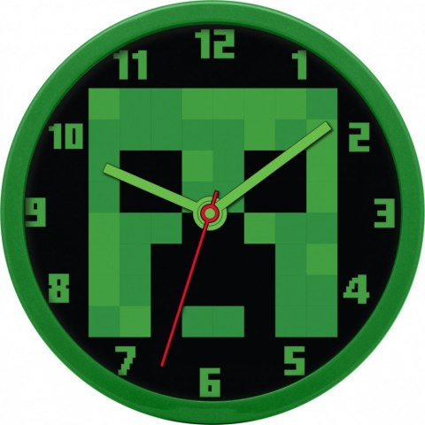 Zegar ścienny Minecraft 25 cm Kids Euroswan