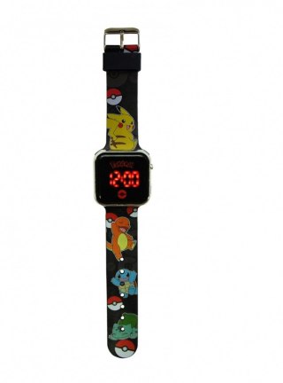 Zegarek LED z kalendarzem Pokemon Kids Euroswan