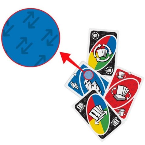 Gra UNO Pakiety uzupełniające display 24 sztuki Mattel