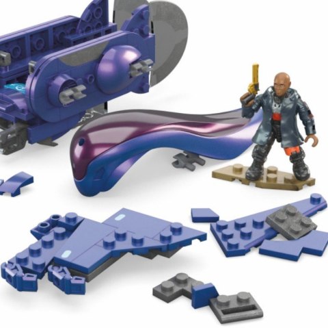 Halo Klocki 205 elementów Zestaw Renegat Banshee Mega Bloks
