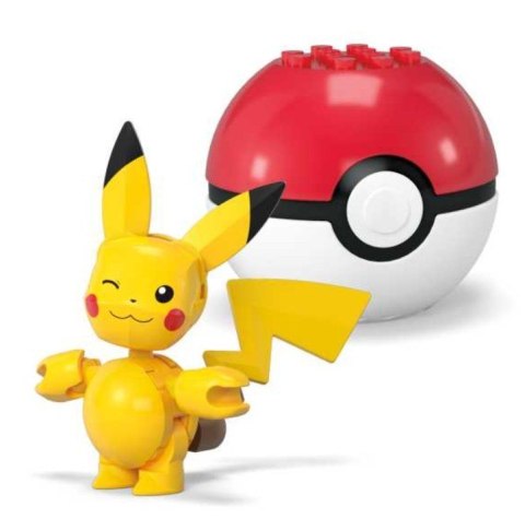 Klocki MEGA Pokemon Pokeball Pikachu i Ditto 42 elementy Mega Bloks