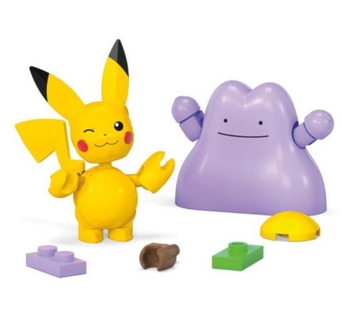 Klocki MEGA Pokemon Pokeball Pikachu i Ditto 42 elementy Mega Bloks