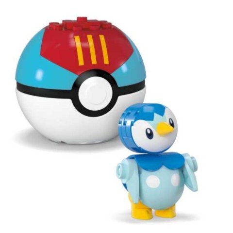 Klocki MEGA Pokemon Pokeball Togepi i Piplup 41 elementów Mega Bloks