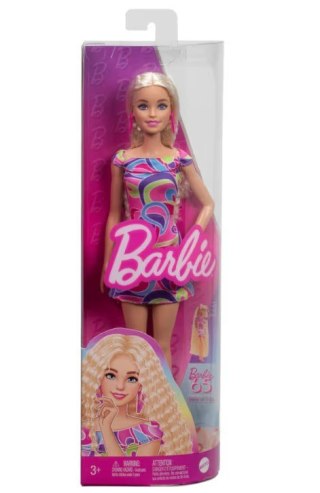 Lalka Barbie Fashionistas 65 rocznica blond Mattel