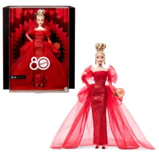 Lalka Barbie Signature 80-lecie kolekcjonerska Mattel