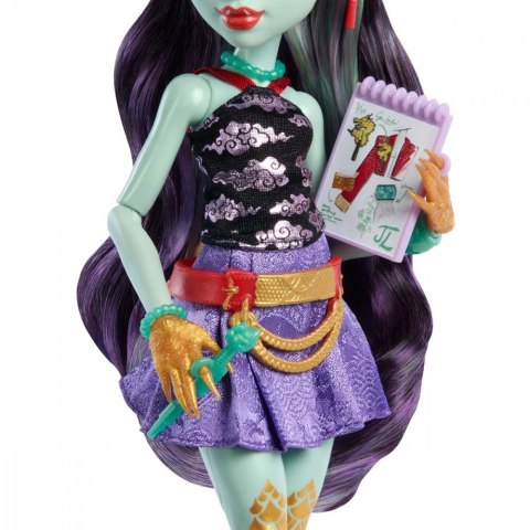 Lalka Monster High Jinafire Long ze zwierzątkiem Mattel