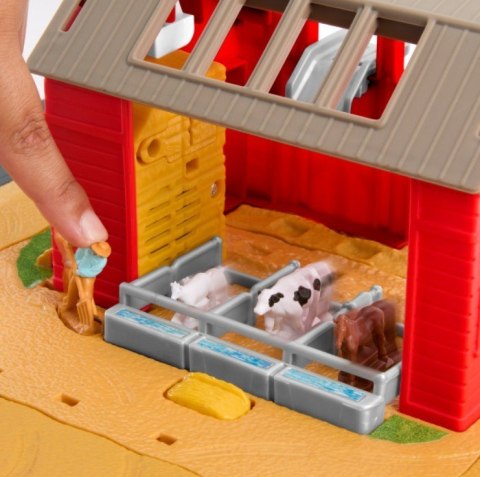 Matchbox Zestaw Farma zwierzęta traktor dźwięk Mattel