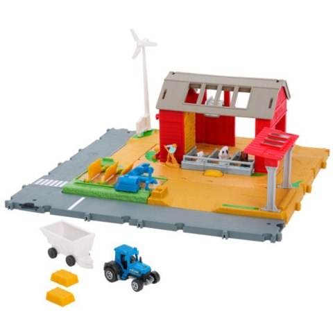 Matchbox Zestaw Farma zwierzęta traktor dźwięk Mattel