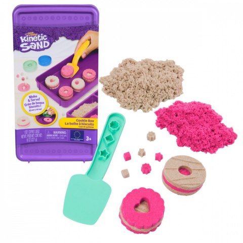 Piasek kinetyczny Kinetic Sand Zestaw Ciasteczka Spin Master
