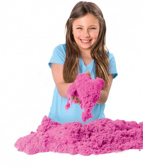Piasek kinetyczny Kinetic Sand różowy (0.9 kg) Spin Master