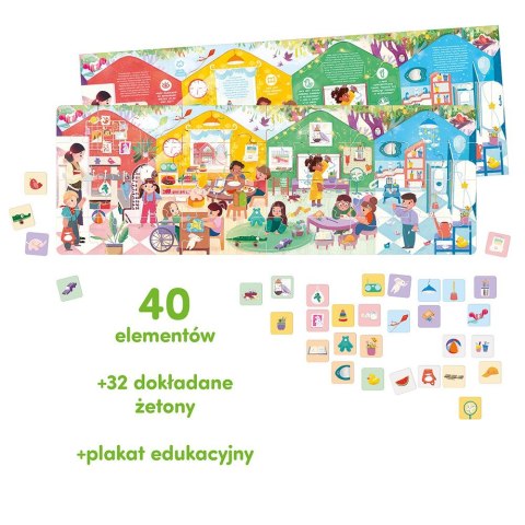 Puzzle Co robimy w przedszkolu CzuCzu