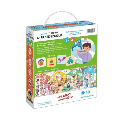 Puzzle Co robimy w przedszkolu CzuCzu