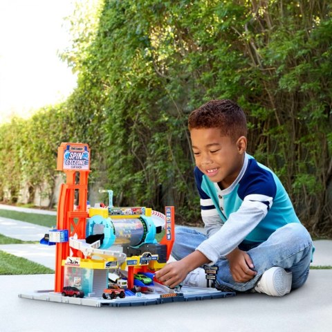 Zestaw Myjnia Matchbox Turbo Cyklon Mattel