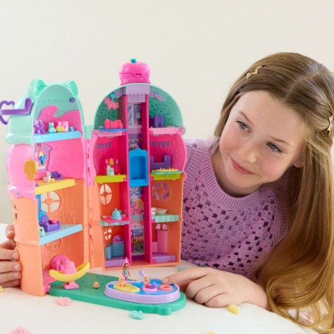 Zestaw figurek Polly Pocket Lodowy domek z basenem Mattel