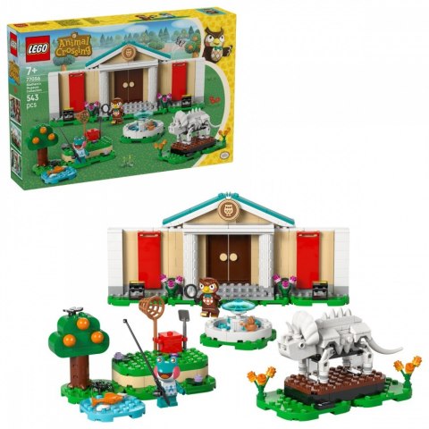 Klocki Animal Crossing 77056 Blathers i kolekcja muzealna LEGO