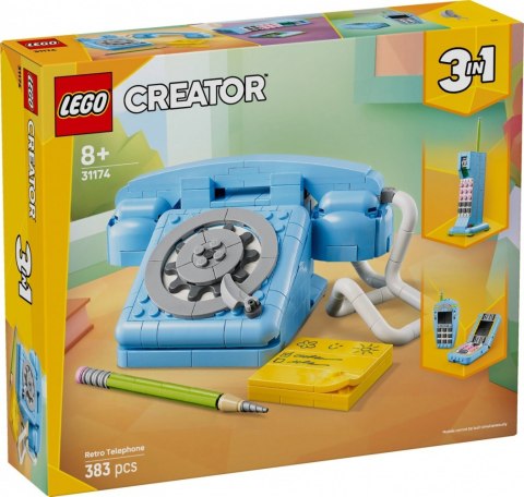 Klocki Creator 31174 Telefon w stylu retro LEGO