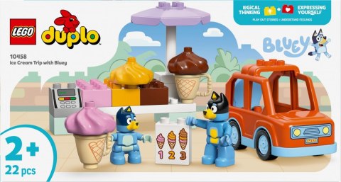 Klocki DUPLO Bluey 10458 Wyprawa po lody z Bluey LEGO